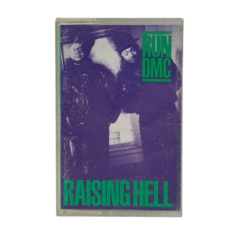 Run DMC Raising Hell Cassette Tape 1986 Profile Tested Classic Hip Hop Rap